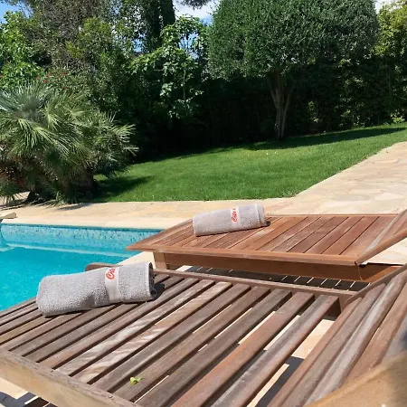 Cap D'antibes Piscine & Plage Des Ondes A Pied
