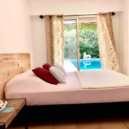Cap D'antibes Piscine & Plage Des Ondes A Pied Guest house